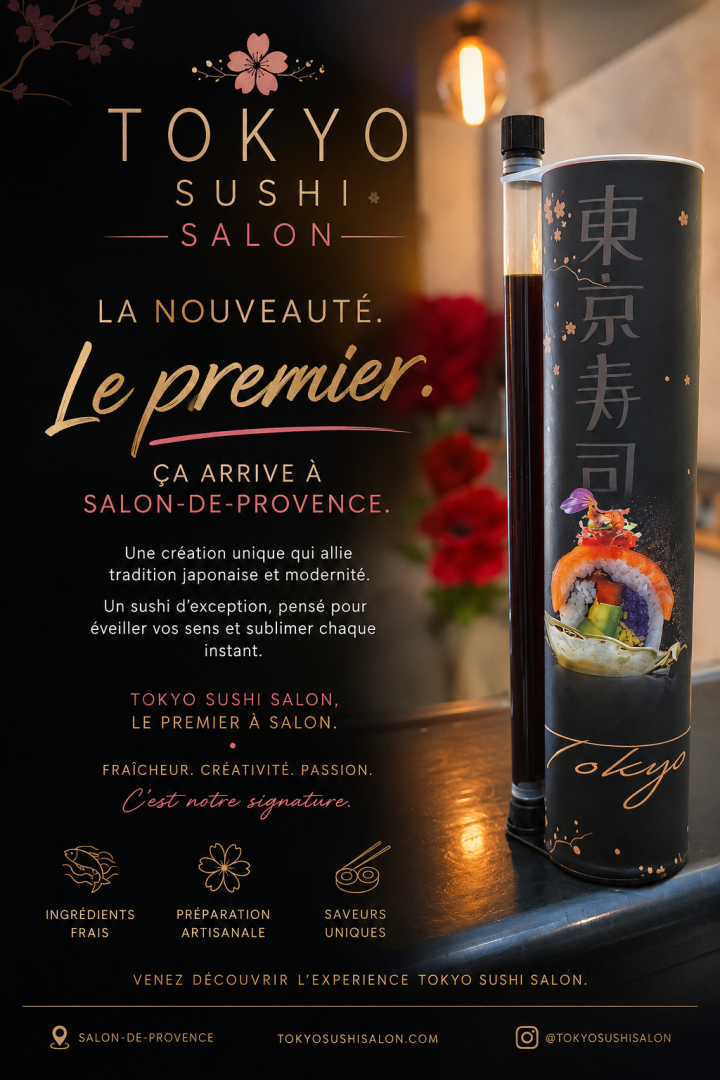 Sushis à déguster sans modération Salon-de-Provence